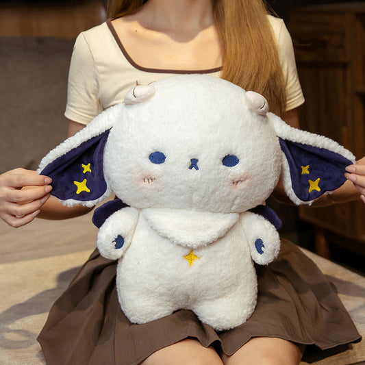 Kawaii soft cosmic galaxy sheep plushie stuffed animal