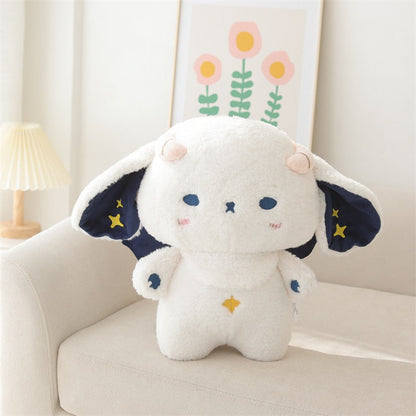 Kawaii soft cosmic galaxy sheep plushie stuffed animal