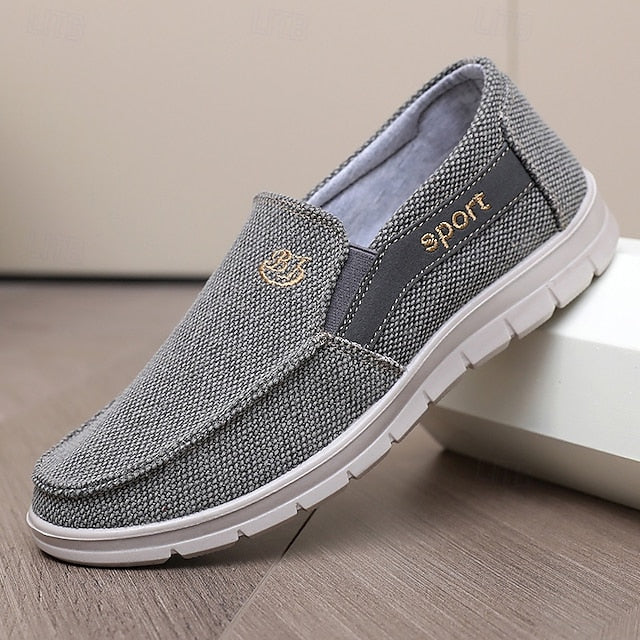 Boots Fleece Slip-Ons Winter Loafers PU lined Men's