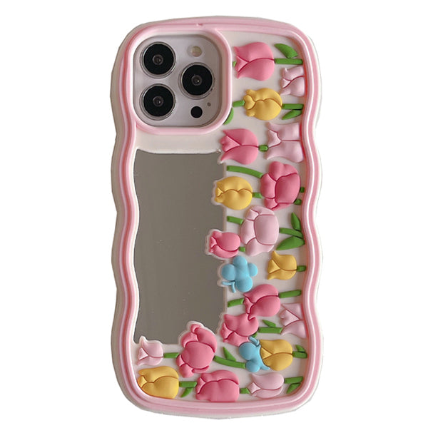 Pink Flowers iPhone Case