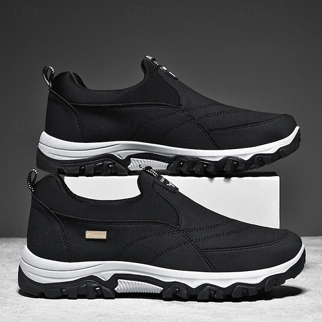 PU Slip-Ons Leather Breathable Loafers Men's
