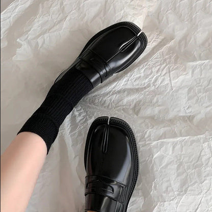 Vintage Split Toe Tabi Loafers