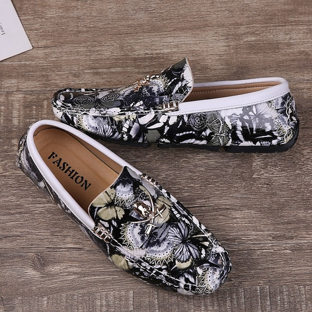 Boots Fleece Slip-Ons Winter Loafers PU lined Men's