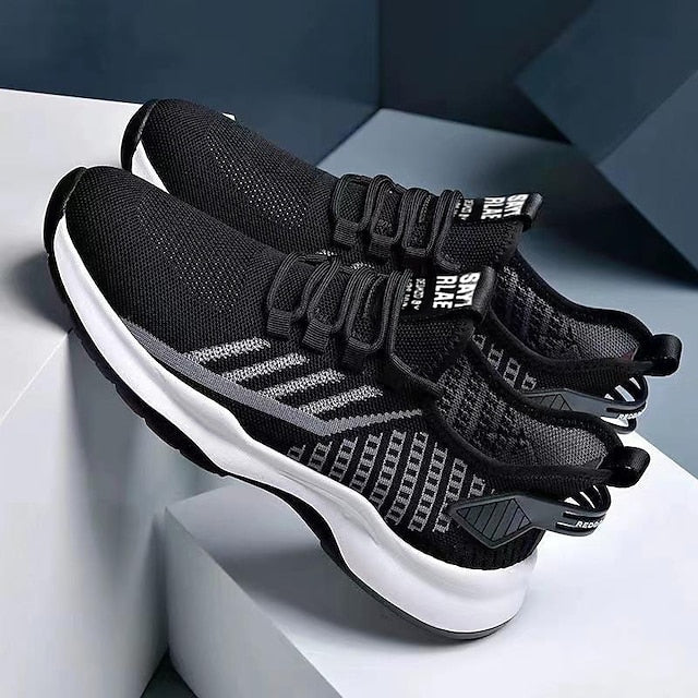 Shoes Look Casual Sneakers Flyknit Sporty Men's