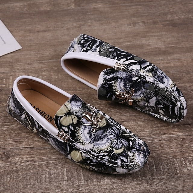 Boots Fleece Slip-Ons Winter Loafers PU lined Men's