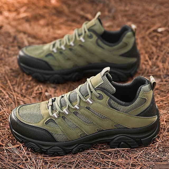 Beige Hiking - Men's Lightweight Outdoor Sneakers