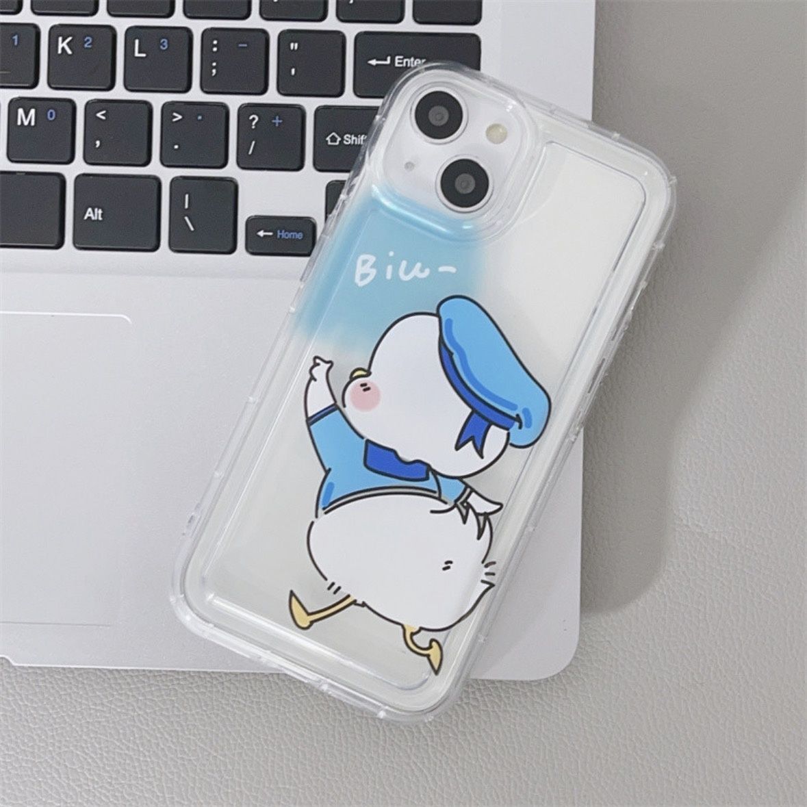 Cute Cartoon Duck Matching Phone Case Susan