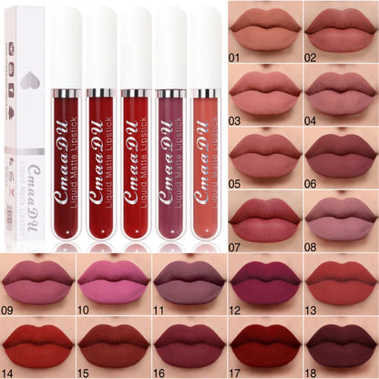 18-Color Waterproof Long-lasting Lip Gloss MK19072 MK Kawaii Store