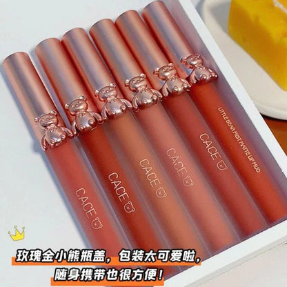 Cute Bear Velvet Lipstick MK Kawaii Store