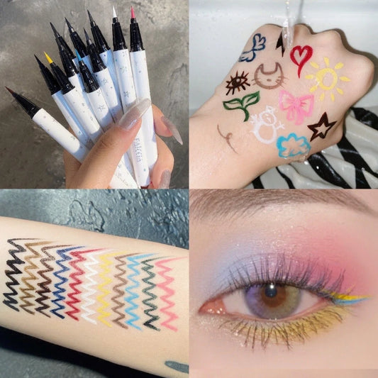 Kawaii Fancy Colorful Eyeliner MK Kawaii Store