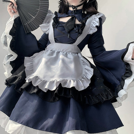 Cute Kitagawa Marin Dress-up Darling Maid Lolita Dress Cosplay ON657 MK Kawaii Store