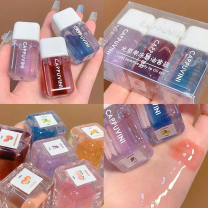 Cute Mini Square Transparent Lip Gloss MK Kawaii Store