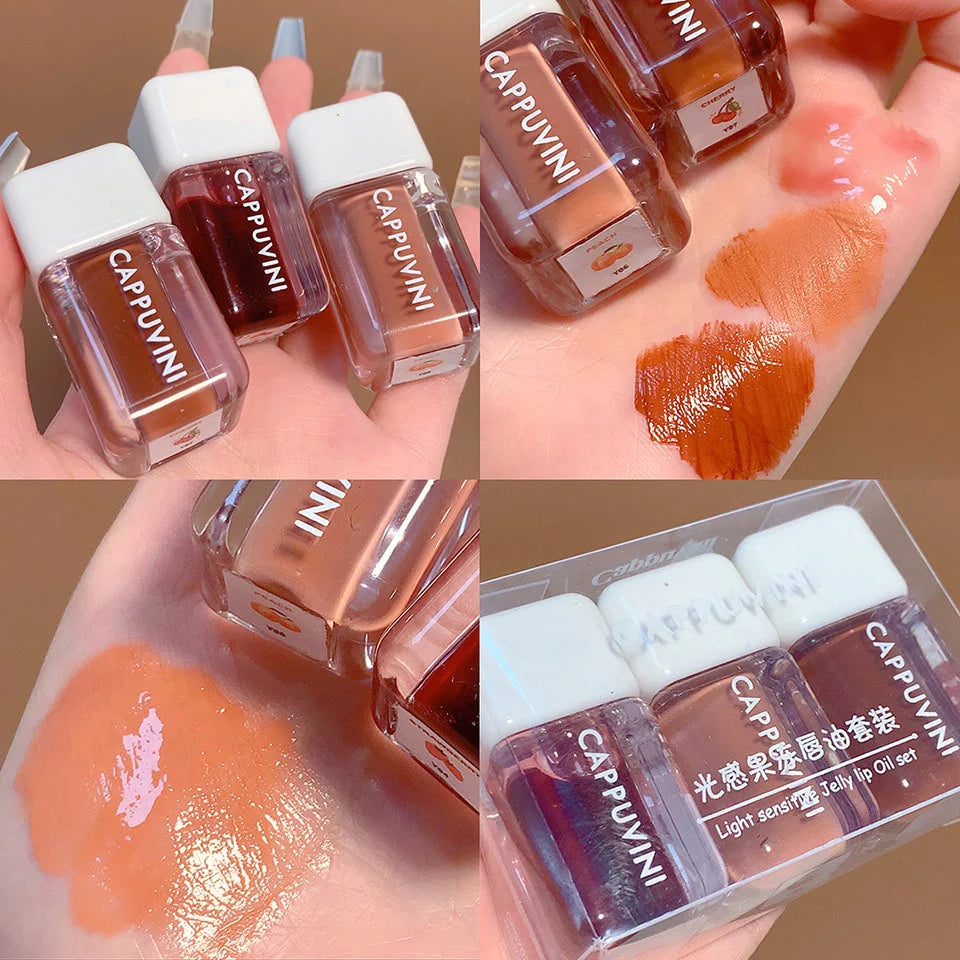 Cute Mini Square Transparent Lip Gloss MK Kawaii Store