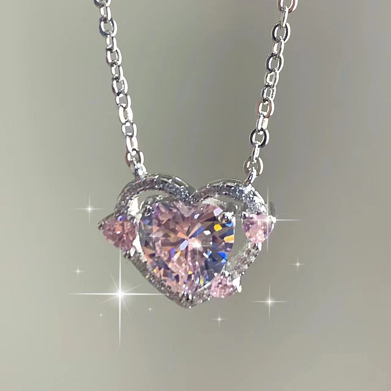 Hearts Pendant Necklace  - Heartzcore