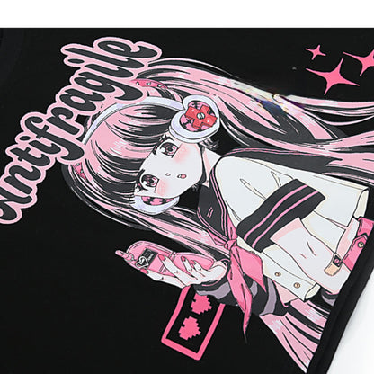 Antifragile Cute Anime Girl T-shirt ON635 KawaiiMoriStore