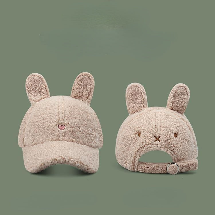 Bunny Rabbit Ear Fluffy Cap MK18988