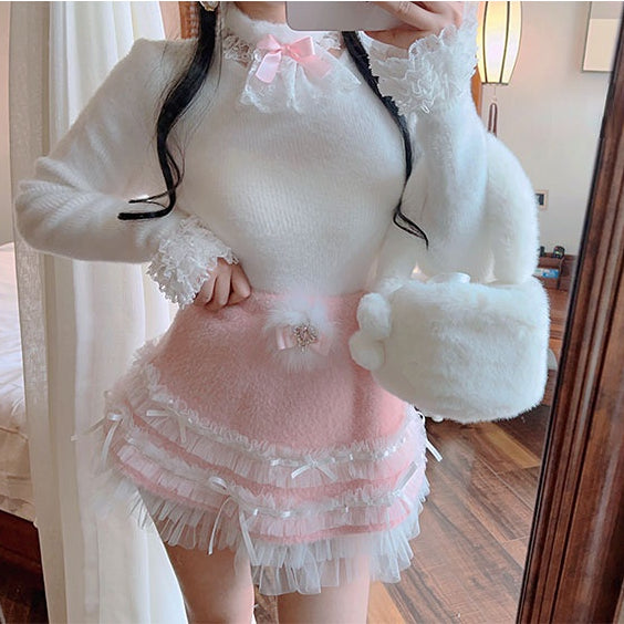 Bunny Strap Skirt Set