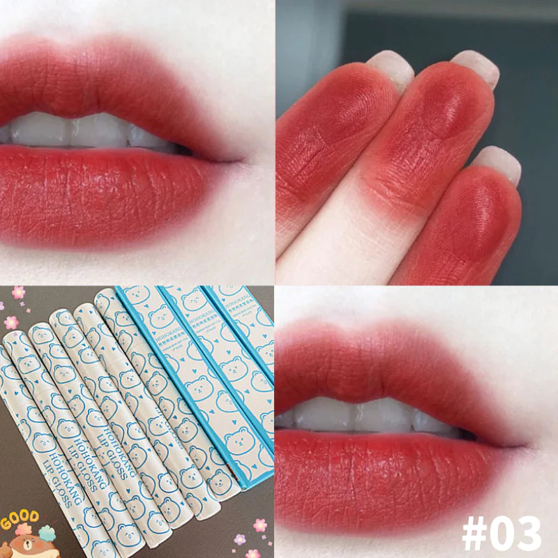 Cute Bear Matte Lip Gloss MK18984 MK Kawaii Store