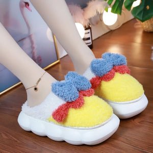 Kawaii Pastel Colors Cute Bow Slippers ON889 MK Kawaii Store