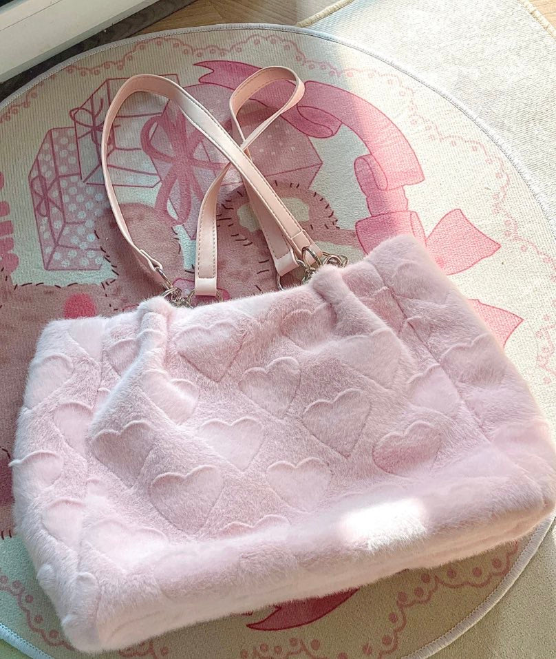 Pink Heart Bag Purse - Heartzcore Heartzcore