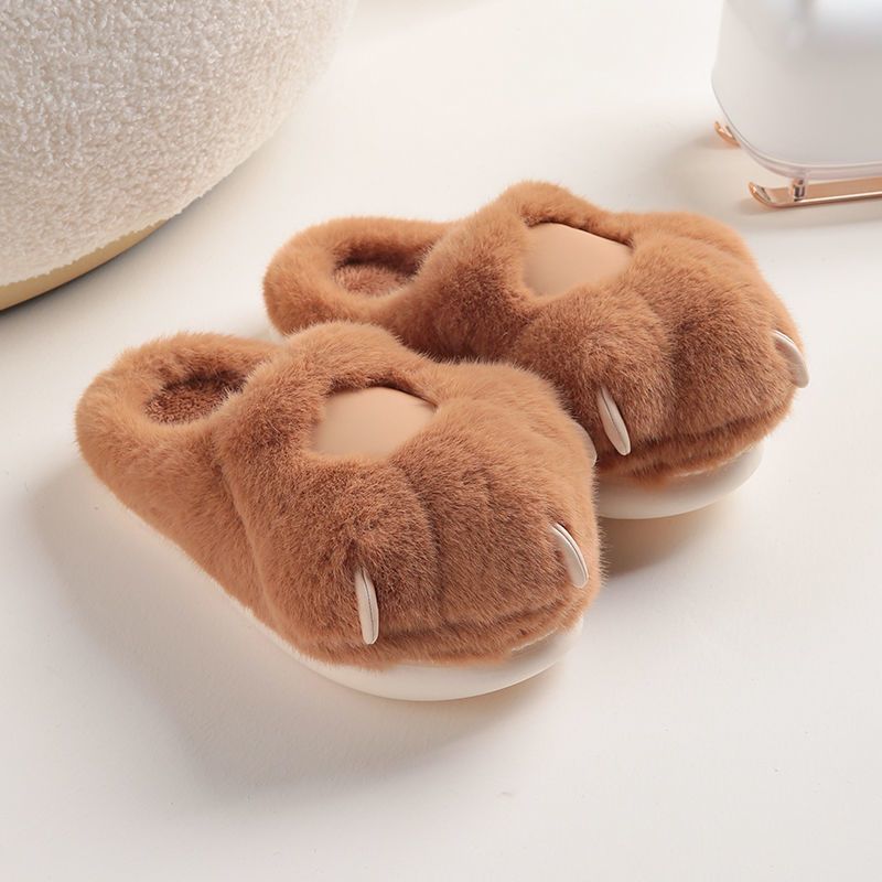 Paw Fluffy Winter Slipper MK Kawaii Store