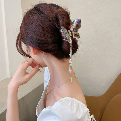 Crystal Butterfly Hair Clip MK18674 Susan