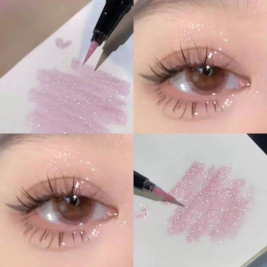 Pink Glitter Eyeliner - Kimi