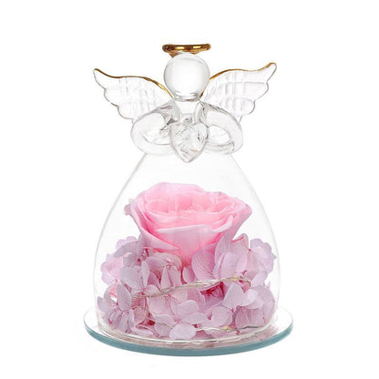 Angel Everlasting Flower Led Gift MK Kawaii Store