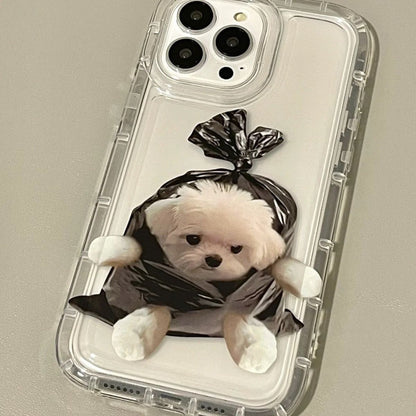 Cute Cartoon Plastics Dog Cat Matching Phone Case MK18657 Susan