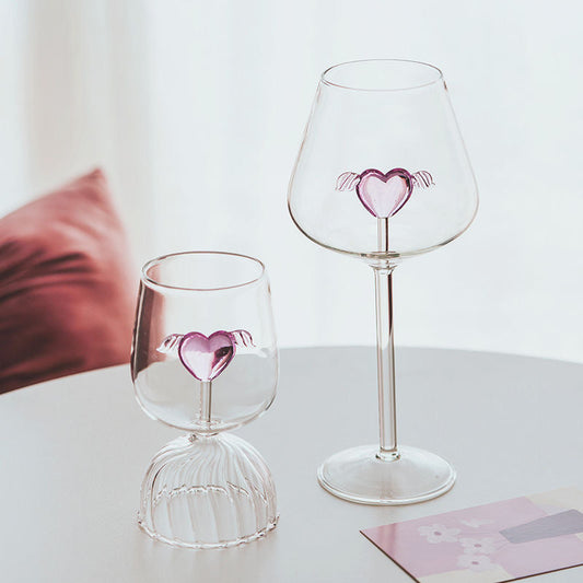 Love Inside Glass Cup MK Kawaii Store
