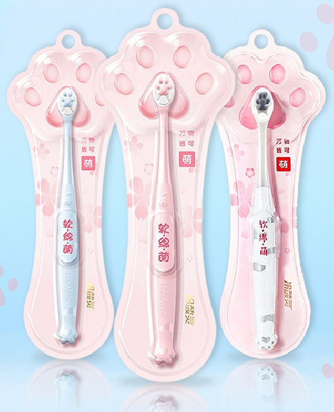 Cat Paw Kitty Paw Toothbrush Cute Kimi MK Kawaii Store