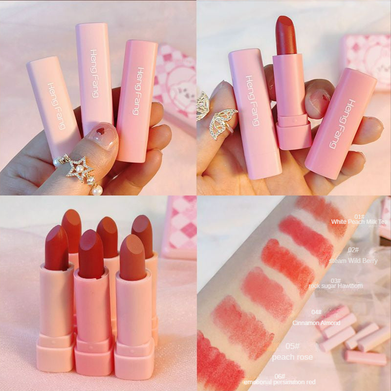 Box of 6 Mini Cute Bunny lipstick