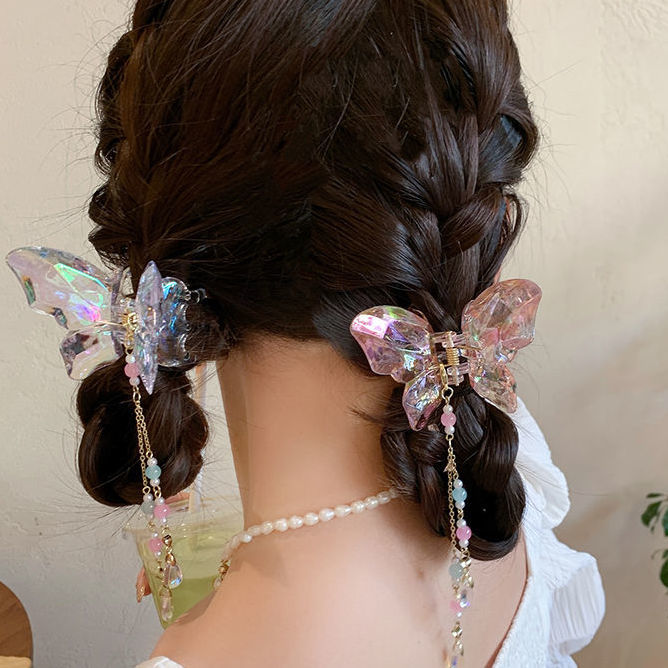 Crystal Butterfly Hair Clip MK18674 Susan