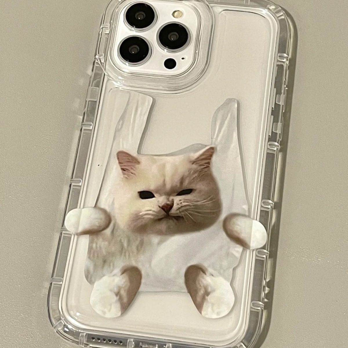 Cute Cartoon Plastics Dog Cat Matching Phone Case MK18657