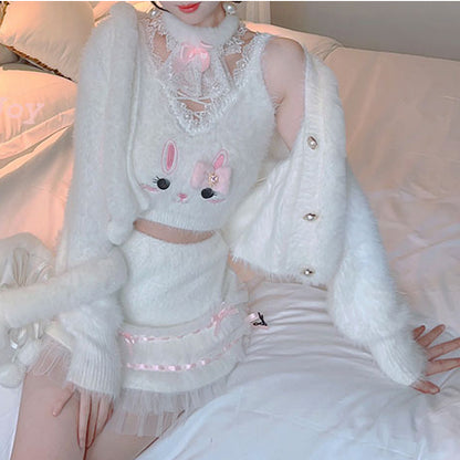 Milky Plush Bunny Set Susan