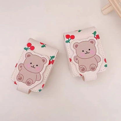 Bear Lipstick Organizer Bag with Mirror MK18735 Susan