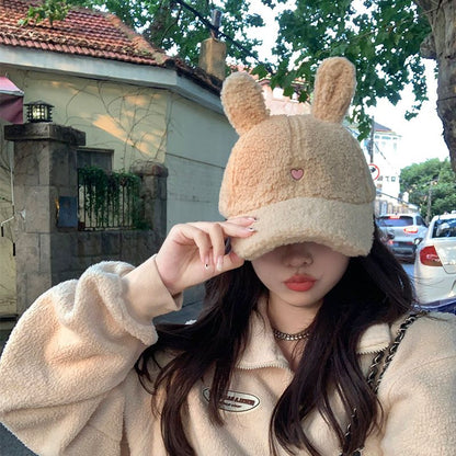 Bunny Rabbit Ear Fluffy Cap MK18988 MK Kawaii Store