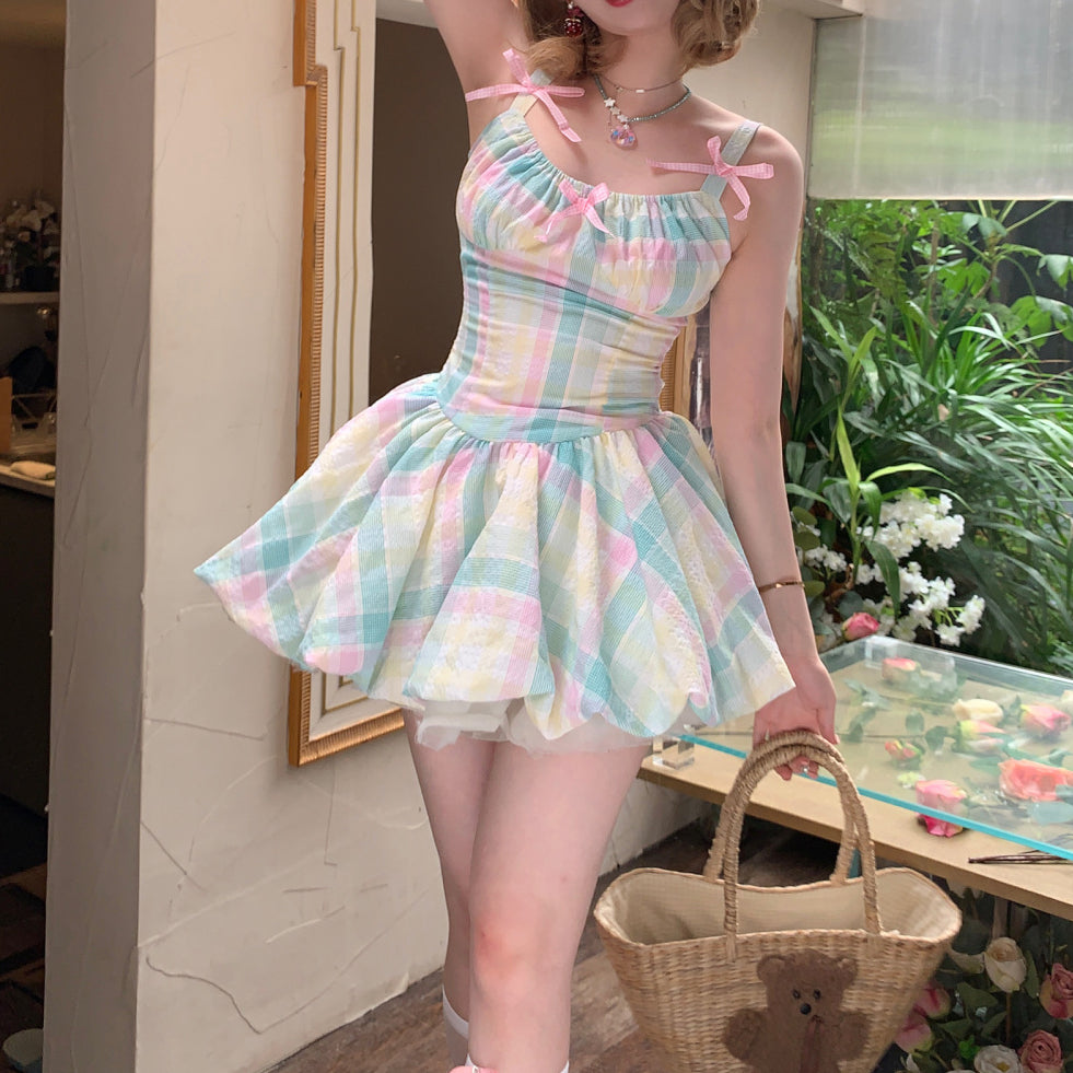 fresh aesthetic fairy sweet girl dress MK Kawaii Store