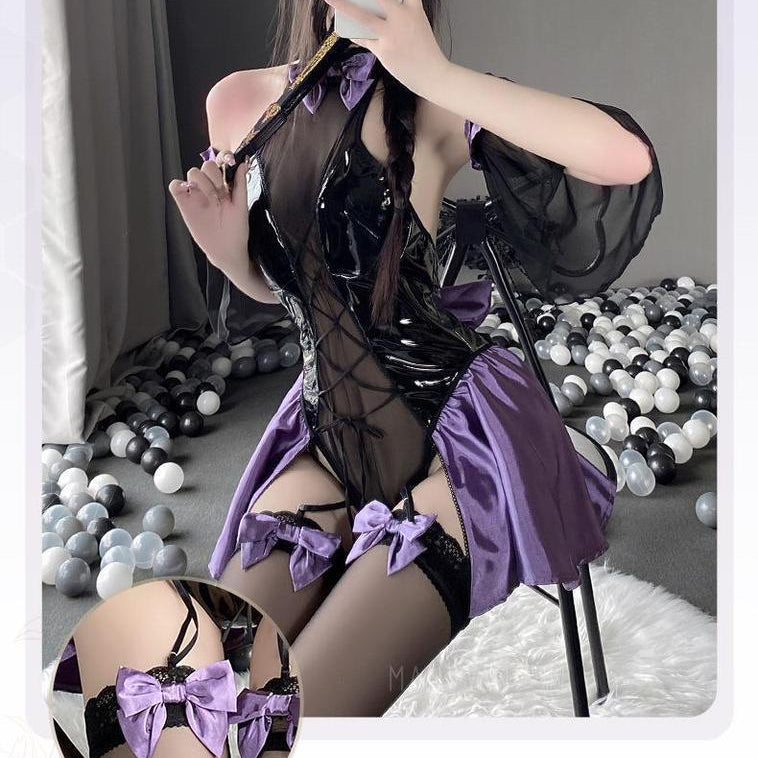 Dark Witch Jumpsuit Lingerie Susan