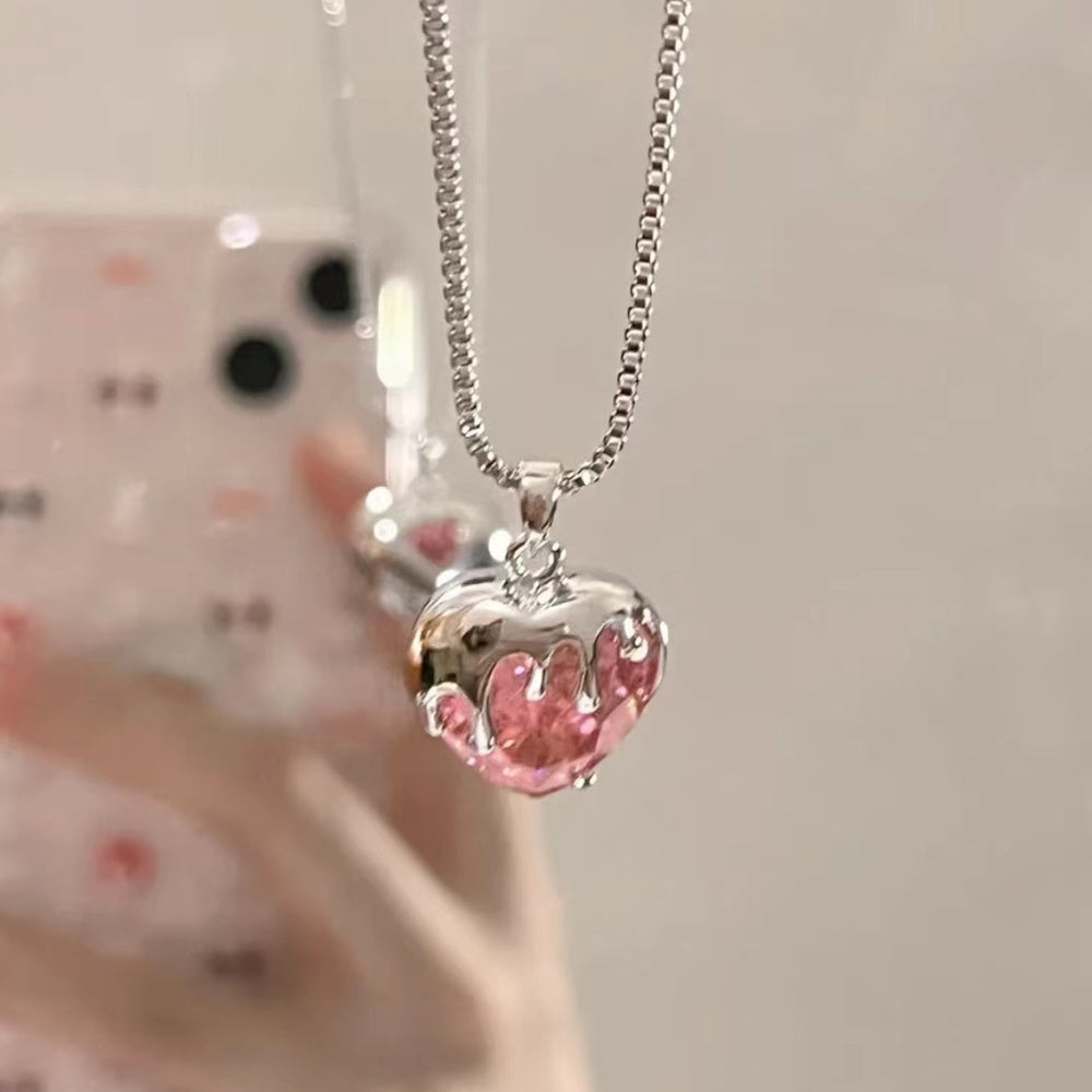 Strawberry Sweetheart Necklace
