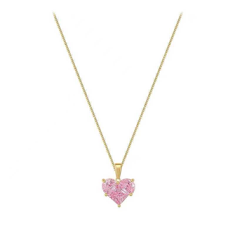 The Candy Heart Necklace LIN37 - mkkawaiishop