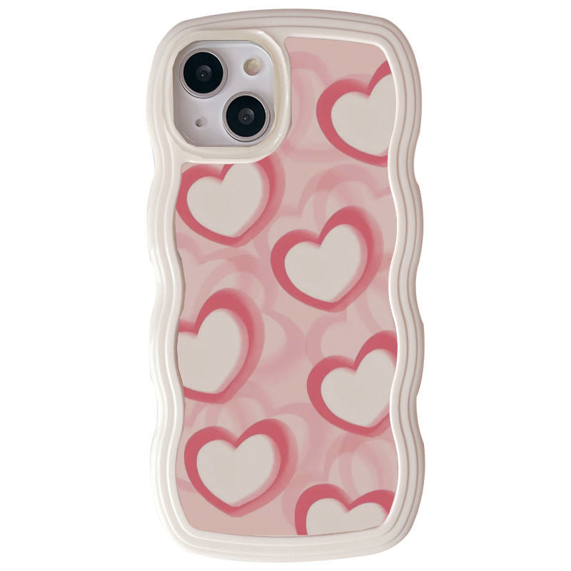 Pink Heart Bracelet Phone Case Susan