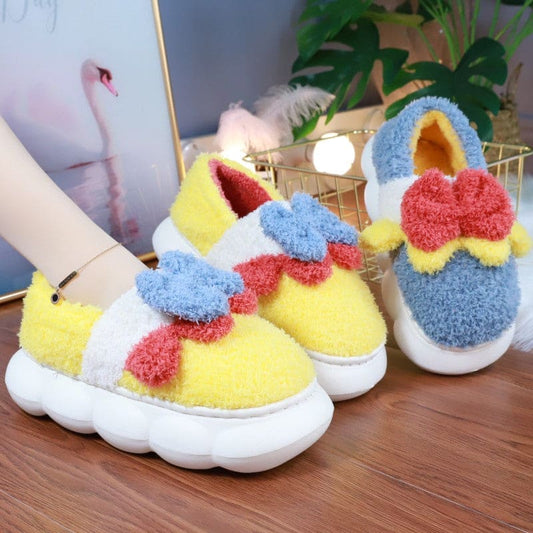 Kawaii Pastel Colors Cute Bow Slippers ON889 MK Kawaii Store