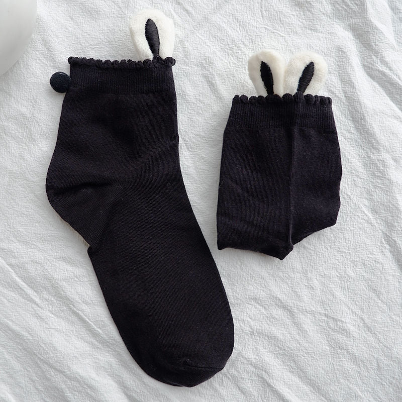 Bunny Rabbit Socks with Tail Susan