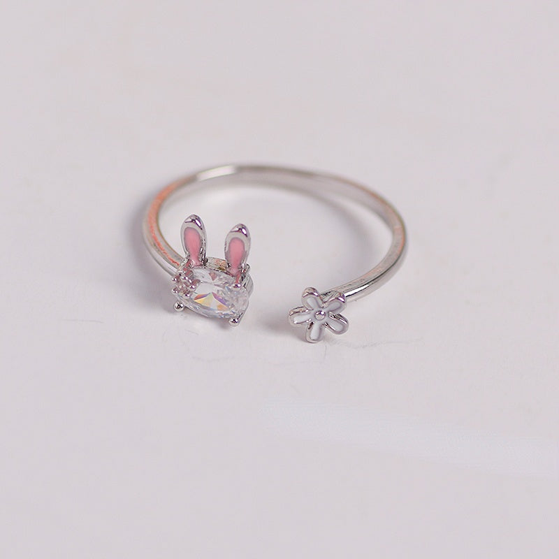 Matching Bunny Rabbit Ring W486 MK Kawaii Store