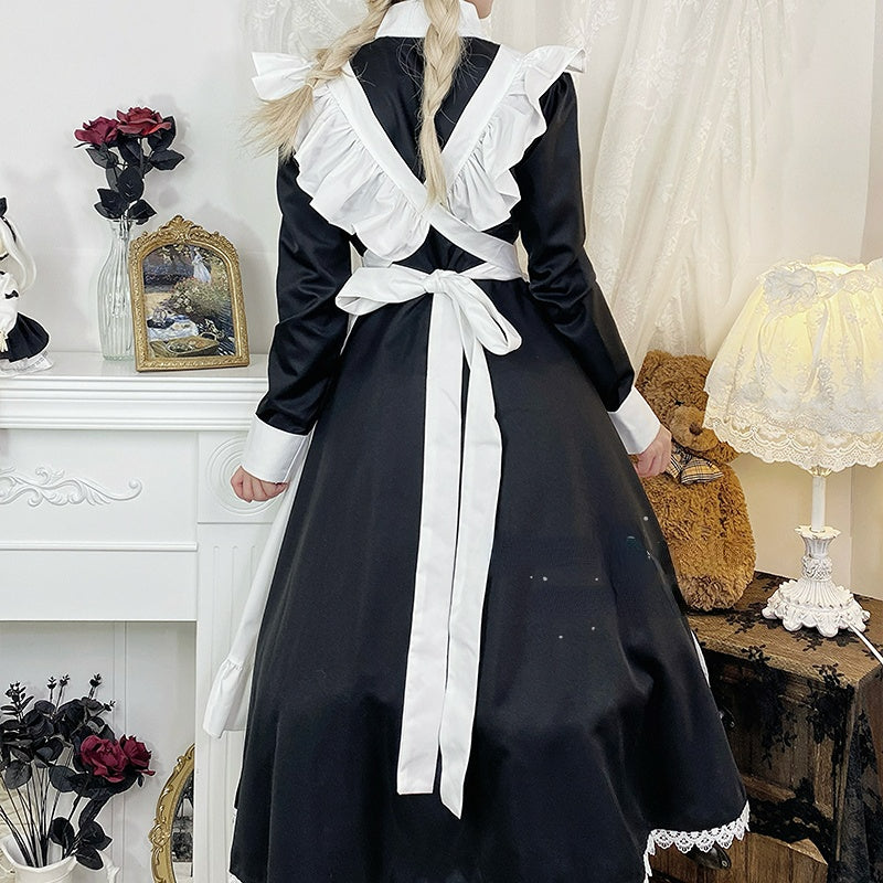 Sweet Classical Neko Maid Long Dress ON654 MK Kawaii Store