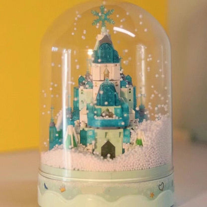 DIY patchwork castle music box gift MK Kawaii Store