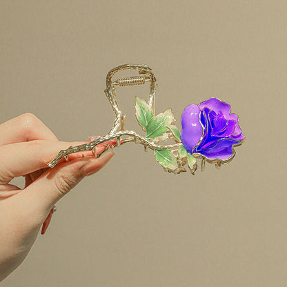 Mental Rose Hair Clip Susan