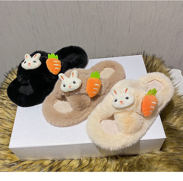 Cute Bunny Carrot Slippers Susan