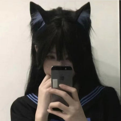 Cute Realistic Neko Girl Cosplay Ears ON826 KawaiiMoriStore